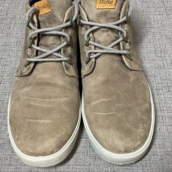 OluKai Nana Hele Mens Waterproof Chukka Boots Size 8.5 Leather main image 7